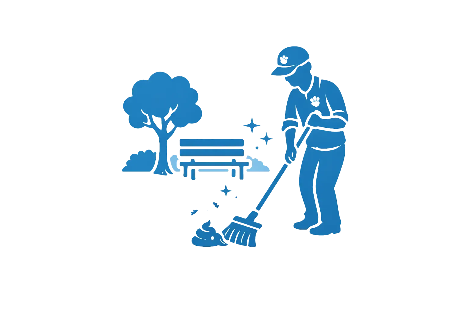 Common area cleaning icon