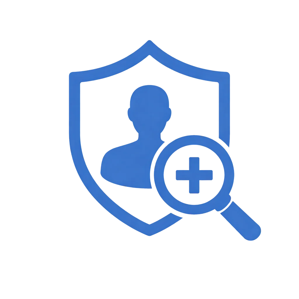 Background checked professionals icon