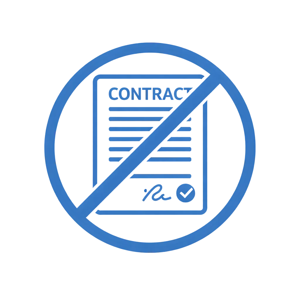 No contracts icon