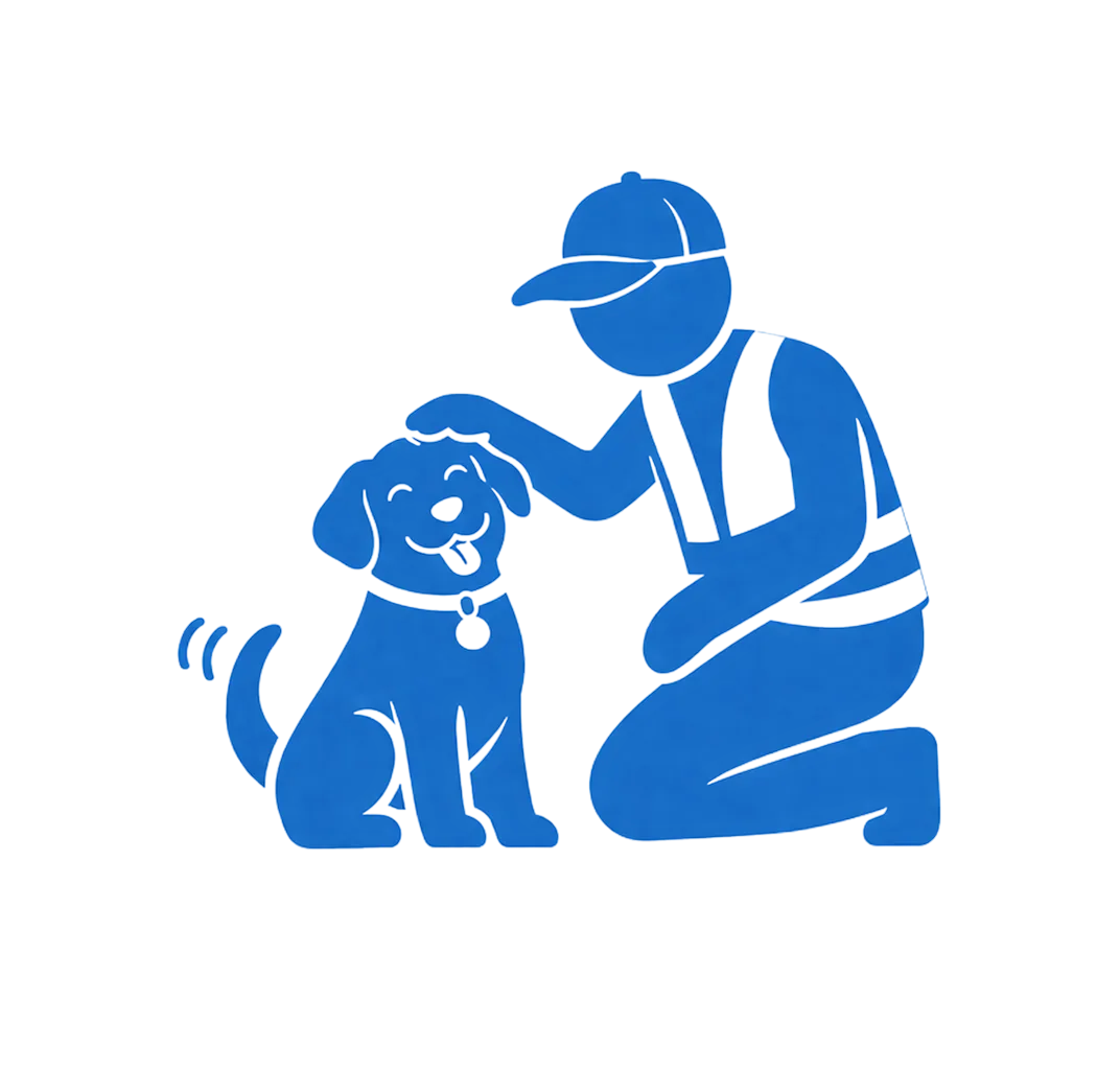 Pet-loving service team icon